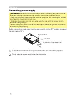 Preview for 16 page of Hitachi CP-RS56 series User'S Manual And Operation Manual