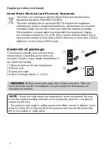 Preview for 4 page of Hitachi CP-RX250 User Manual