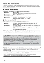 Preview for 16 page of Hitachi CP-RX250 User Manual