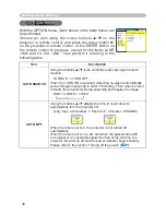 Preview for 38 page of Hitachi CP-RX60 Series User Manual