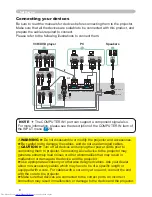 Preview for 17 page of Hitachi CP-RX70 User Manual