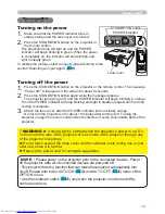 Preview for 22 page of Hitachi CP-RX70 User Manual