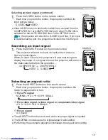 Preview for 24 page of Hitachi CP-RX70 User Manual