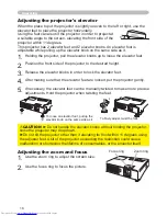 Preview for 25 page of Hitachi CP-RX70 User Manual