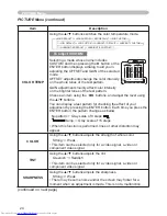 Preview for 33 page of Hitachi CP-RX70 User Manual