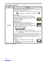 Preview for 47 page of Hitachi CP-RX70 User Manual