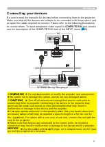 Preview for 18 page of Hitachi CP-RX79 User Manual