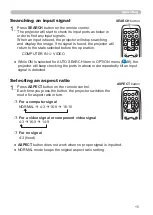 Preview for 24 page of Hitachi CP-RX79 User Manual