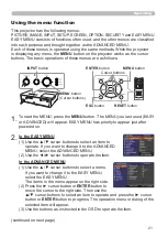 Preview for 30 page of Hitachi CP-RX79 User Manual