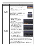 Preview for 58 page of Hitachi CP-RX79 User Manual