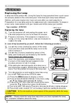 Preview for 59 page of Hitachi CP-RX79 User Manual