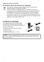 Preview for 76 page of Hitachi CP-RX79 User Manual