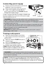 Preview for 80 page of Hitachi CP-RX79 User Manual