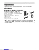 Preview for 12 page of Hitachi CP-RX80 - XGA LCD Projector Operating Manual