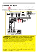 Предварительный просмотр 10 страницы Hitachi CP-RX80 - XGA LCD Projector User Manual