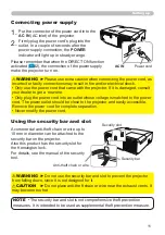 Preview for 12 page of Hitachi CP-RX80 - XGA LCD Projector User Manual