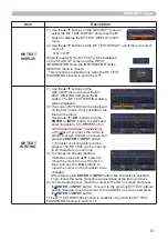 Preview for 52 page of Hitachi CP-RX80 - XGA LCD Projector User Manual