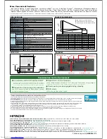 Preview for 2 page of Hitachi CP-RX82 Brochure & Specs