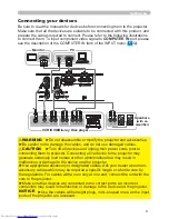 Preview for 18 page of Hitachi CP-RX82 User Manual