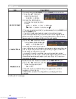 Preview for 41 page of Hitachi CP-RX82 User Manual