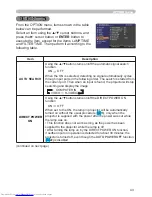 Preview for 52 page of Hitachi CP-RX82 User Manual