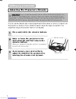 Предварительный просмотр 9 страницы Hitachi CP-S210 series User Manual