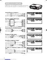 Предварительный просмотр 11 страницы Hitachi CP-S210 series User Manual