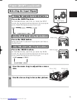 Предварительный просмотр 16 страницы Hitachi CP-S210 series User Manual