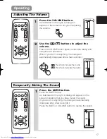 Предварительный просмотр 18 страницы Hitachi CP-S210 series User Manual