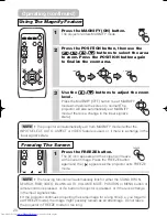 Предварительный просмотр 21 страницы Hitachi CP-S210 series User Manual