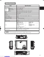 Предварительный просмотр 44 страницы Hitachi CP-S210 series User Manual