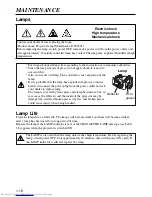 Preview for 16 page of Hitachi CP-S220 User Manual