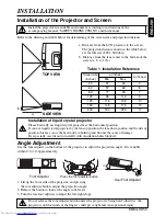 Preview for 6 page of Hitachi CP-S220W User Manual