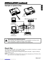 Preview for 8 page of Hitachi CP-S220W User Manual