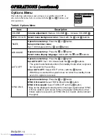 Preview for 15 page of Hitachi CP-S220W User Manual