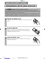 Preview for 13 page of Hitachi CP-S225WA User Manual