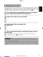 Preview for 28 page of Hitachi CP-S225WA User Manual