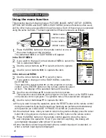 Предварительный просмотр 24 страницы Hitachi CP-S245 User Manual