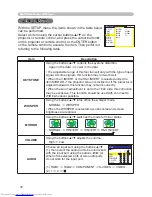 Предварительный просмотр 34 страницы Hitachi CP-S245 User Manual