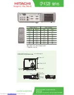 Предварительный просмотр 2 страницы Hitachi CP-S318 series Brochure