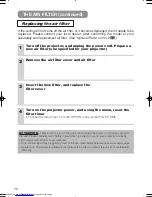 Preview for 29 page of Hitachi CP-S318W User Manual