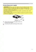 Preview for 13 page of Hitachi CP-S335 series User Manual