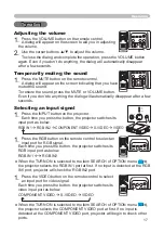 Preview for 17 page of Hitachi CP-S335 series User Manual