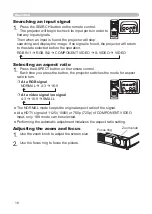 Preview for 18 page of Hitachi CP-S335 series User Manual