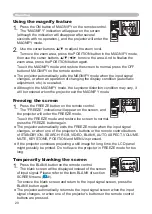 Preview for 20 page of Hitachi CP-S335 series User Manual