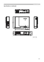 Предварительный просмотр 49 страницы Hitachi CP-S335 series User Manual