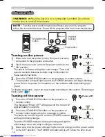 Preview for 16 page of Hitachi CP-S335 series User'S Manual And Operating Manual