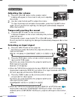 Preview for 17 page of Hitachi CP-S335 series User'S Manual And Operating Manual