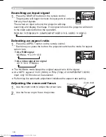 Preview for 18 page of Hitachi CP-S335 series User'S Manual And Operating Manual