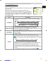 Preview for 33 page of Hitachi CP-S335 series User'S Manual And Operating Manual